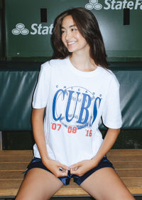 Cubs Championship Oversized Tee