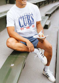 Cubs Championship Oversized Tee