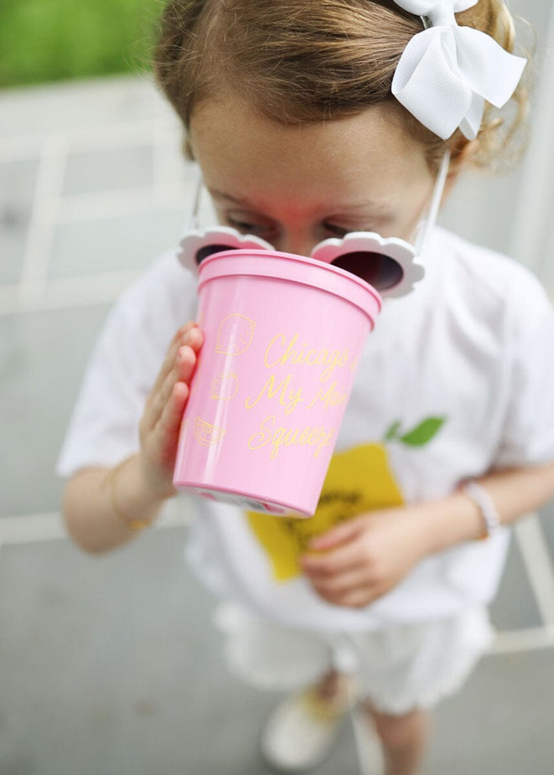 Squeeze The Day Lemonade Cup - Pink - 16oz