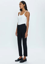 Lennon High Rise Crop Bootcut - Noir