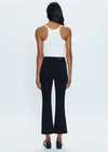 Lennon High Rise Crop Bootcut - Noir