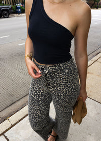 Bernadette Leopard Print Pants