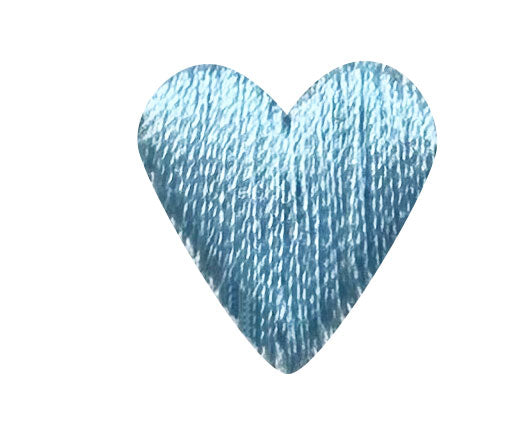 Light Blue Heart Patch