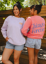 Chicago Forever! Garment-Dyed Sweatshirt - Orchid
