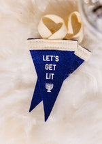 Mini Pennant Present Topper - Let's Get Lit