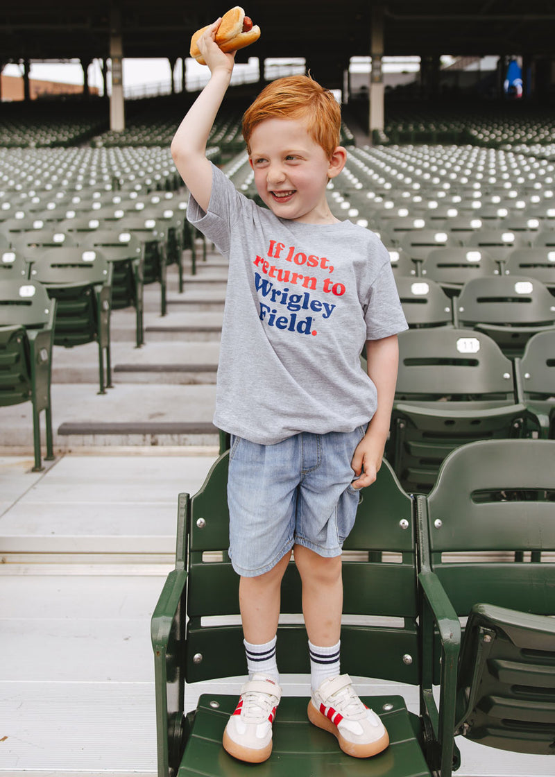 If Lost, Return To Wrigley Toddler Tee