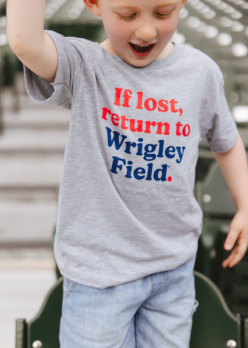If Lost, Return To Wrigley Toddler Tee