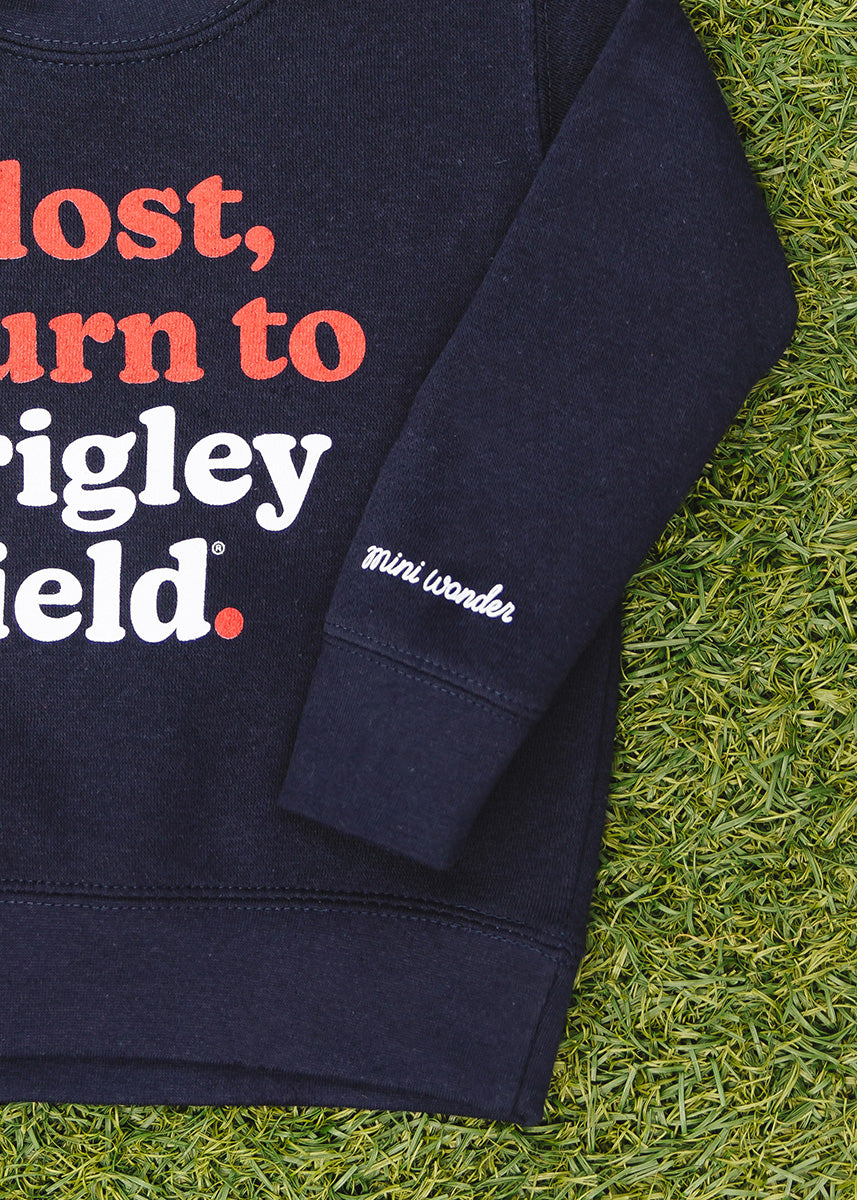 If Lost, Return To Wrigley Toddler Sweatshirt