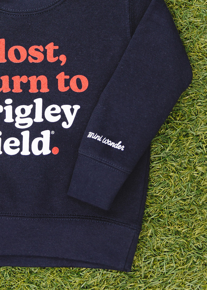 If Lost, Return To Wrigley Toddler Sweatshirt