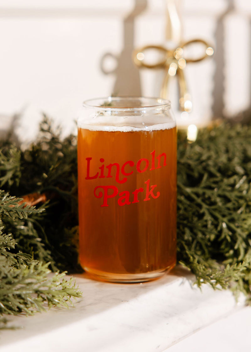 Lincoln Park Can Glass