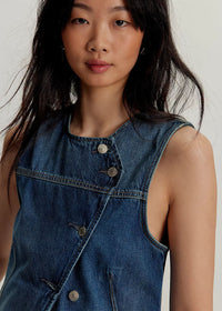Maris Denim Top - Wall Flower