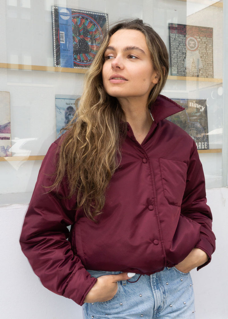 Selma Jacket - Wine