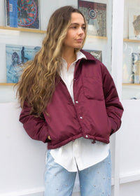 Selma Jacket - Wine