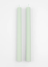 Sea Foam Green Table Candles