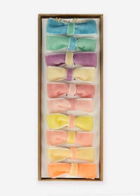 Pastel Velvet Mini Bow Clips