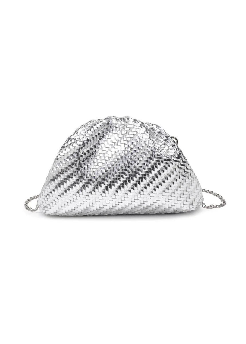 Serena Crossbody - Silver