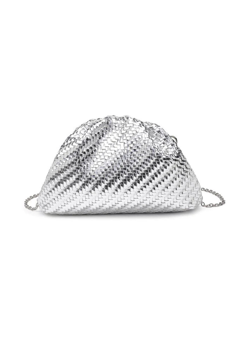 Serena Crossbody - Silver