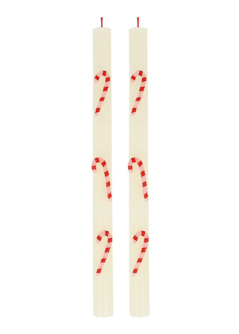 Candy Cane Table Candles