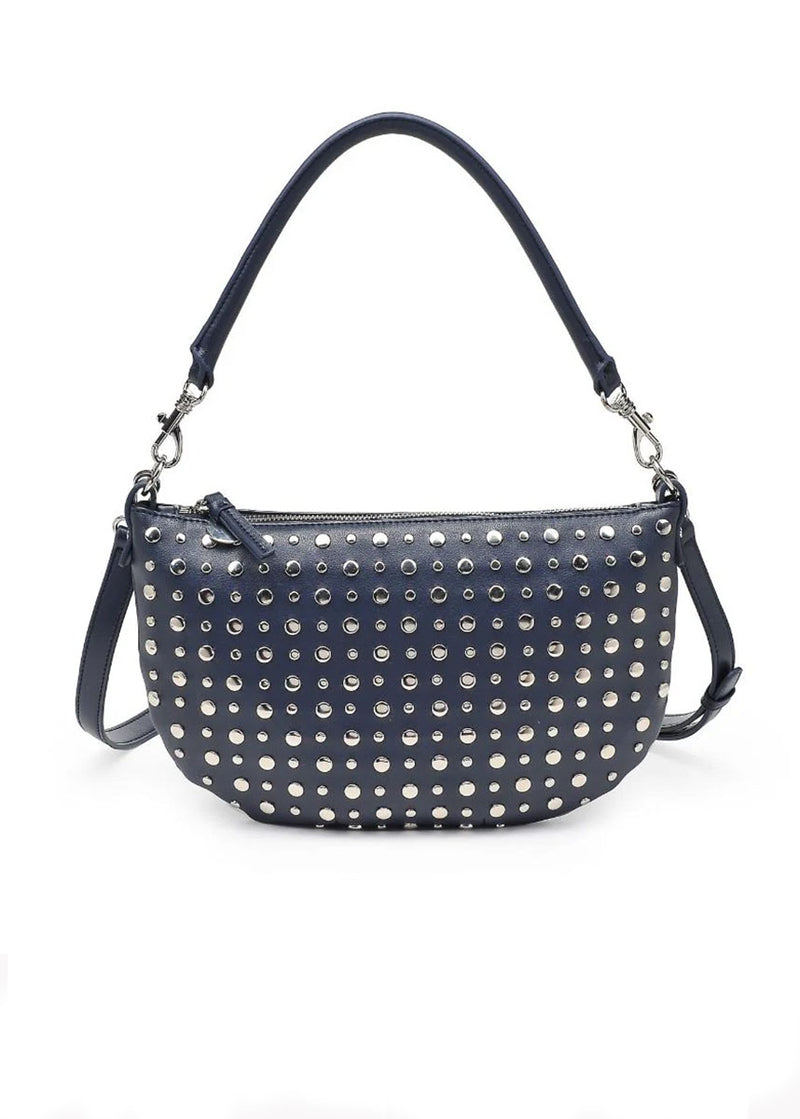 Jordan Studded Shoulder Bag - Midnight