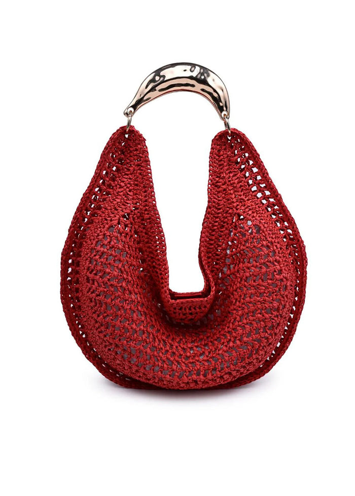 Camden Goldie Hobo Bag - Red