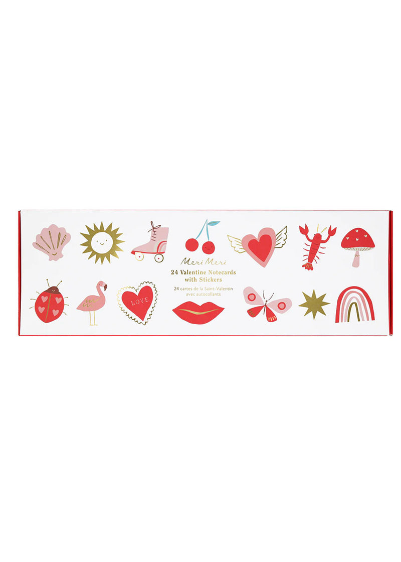 Icon Kids Valentine's Cards & Sticker Set