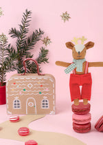 Reindeer Mini Doll & Suitcase