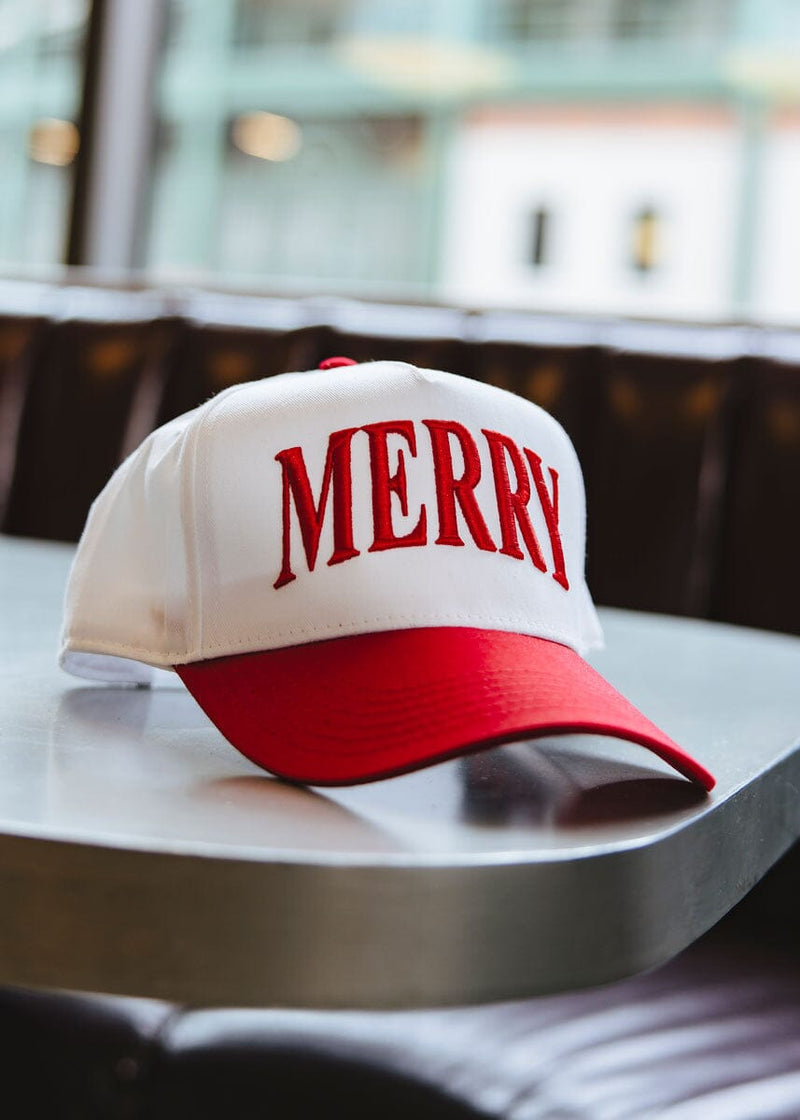 Merry Puff Baseball Cap - Red