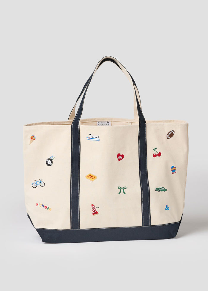 Michigan Icons Tote