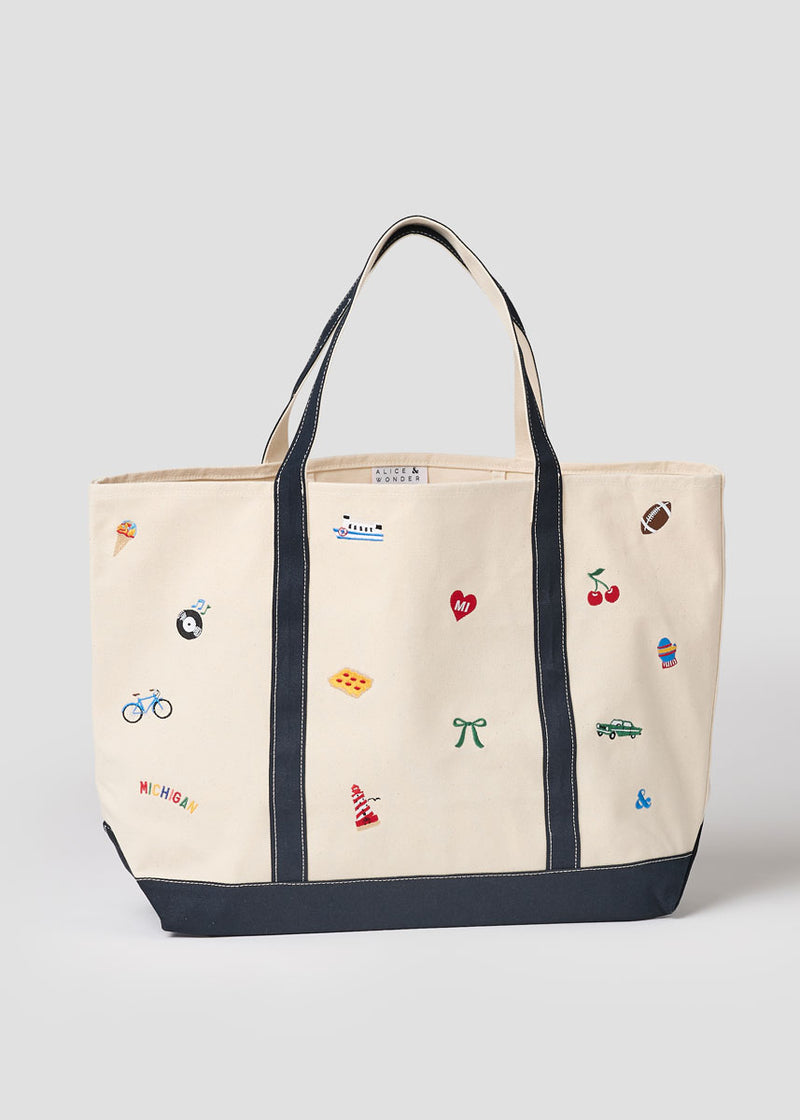 Michigan Icons Tote