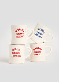 Michigan Is Always A Good Idea Diner Mug