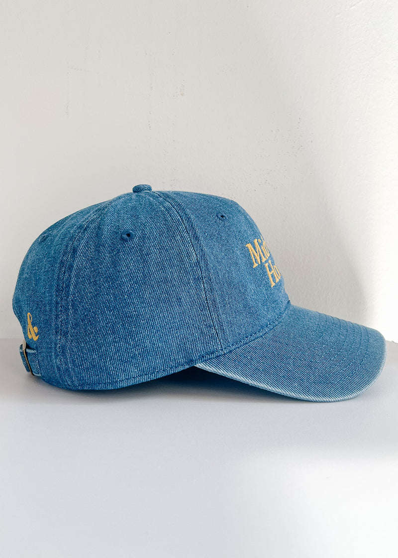 Midwest Honey Dad Hat - Dark Denim