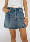 Recrafted Icon Jean Skirt - Novel Notion