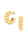 Sutton Cubby Hoops - Gold