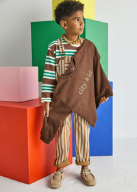 City Kid Oversized Sweatshirt - Mocha