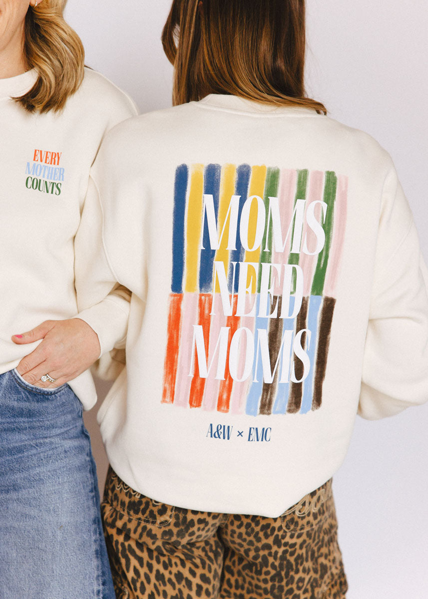 Moms Need Moms Sweatshirt – Alice & Wonder