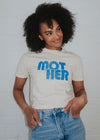 Mother Boxy Crop Tee