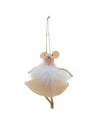 Fancy Ballerina Mouse Ornament