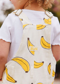 Printed Bananas Shortalls