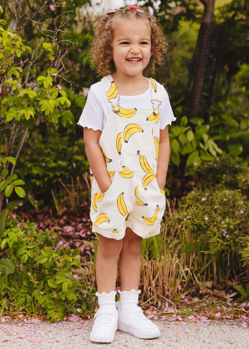 Printed Bananas Shortalls