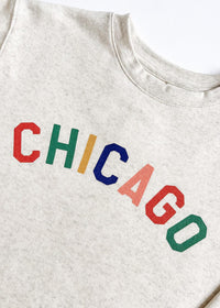 Sweet Home Chicago Sweatshirt - Heather Natural