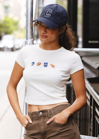 C Is For Chicago Dad Hat - Navy