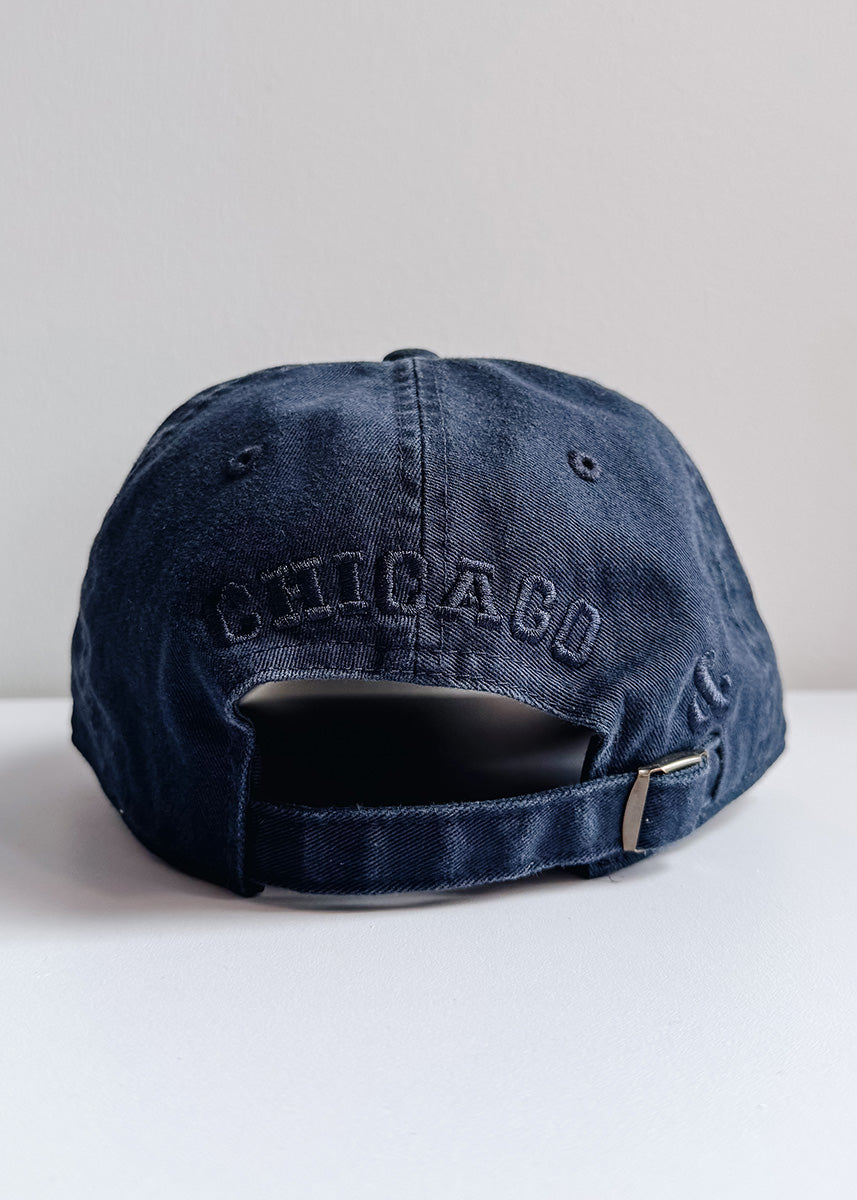 C Is For Chicago Dad Hat - Navy