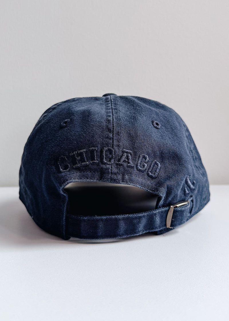 C Is For Chicago Dad Hat - Navy