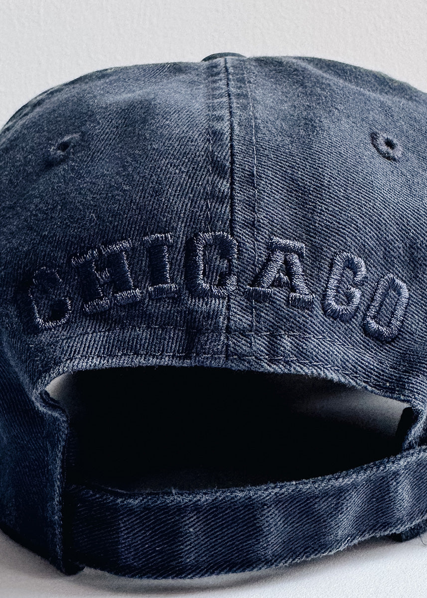 C Is For Chicago Dad Hat - Navy