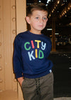 City Kid Sweatshirt - Blue Multi