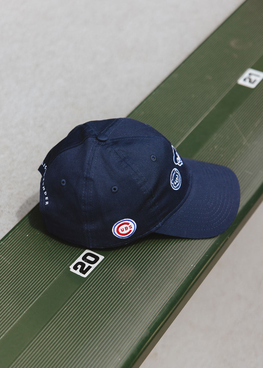 Chicago Cubs Bears Dad Hat - Navy