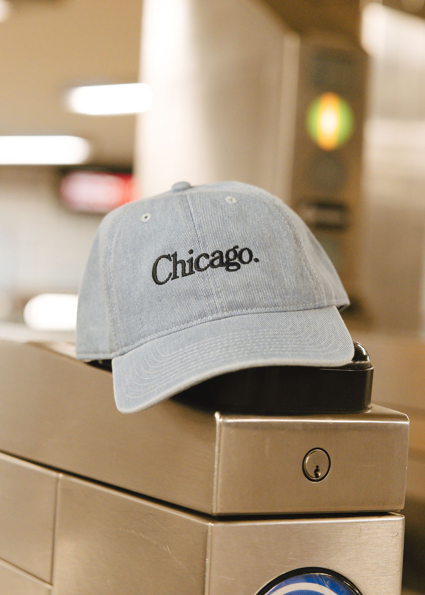 Chicago. Dad Hat - Denim & Navy