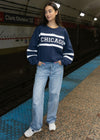 Chicago Rugby Crewneck - Navy