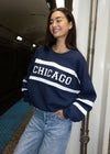 Chicago Rugby Crewneck - Navy