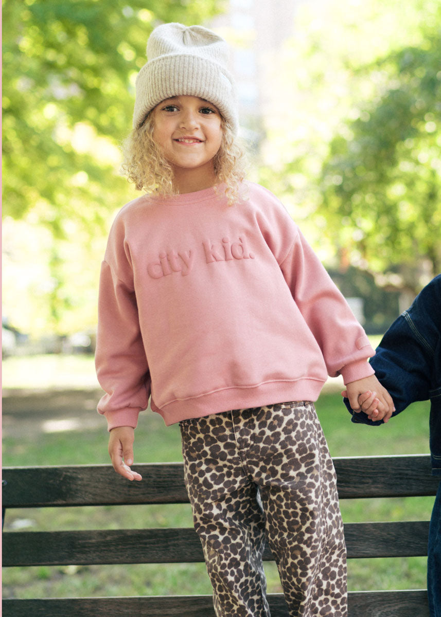 MAD HTR Heather Knit Beanie - Youth - Heather Taupe